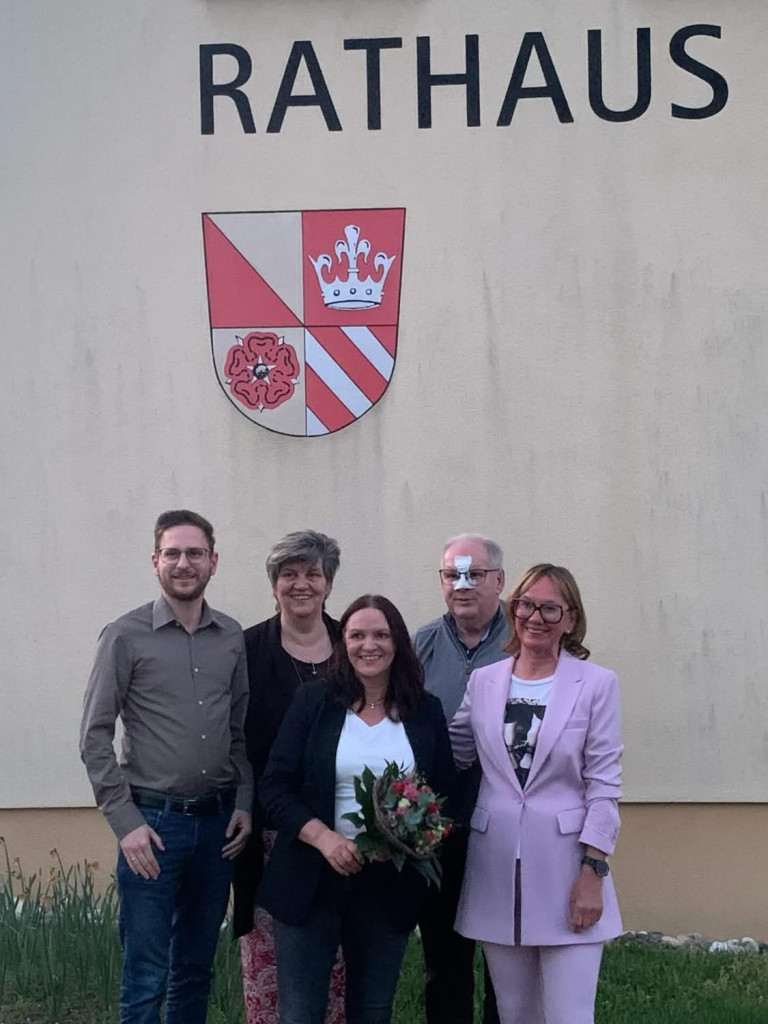Von links: Marius Elsner, Ursula Schlosser, Heike Stengl, Peter Wischniowski und Sabine Raschendorfer
